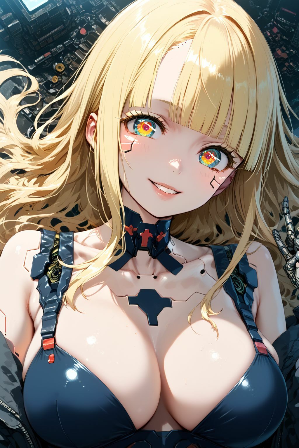 サイバーパンクな彼女たち vol. 2 サンプル1ページ目