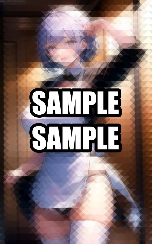 はちきれそうなウェイトレス美女イラスト集 サンプル1ページ目