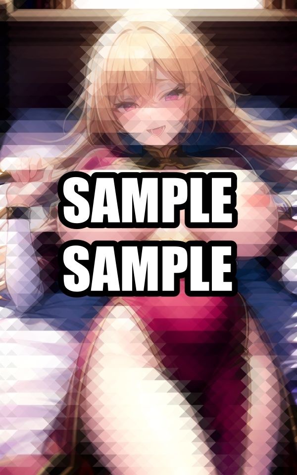 ベッドの上で期待している表情 サンプル2ページ目