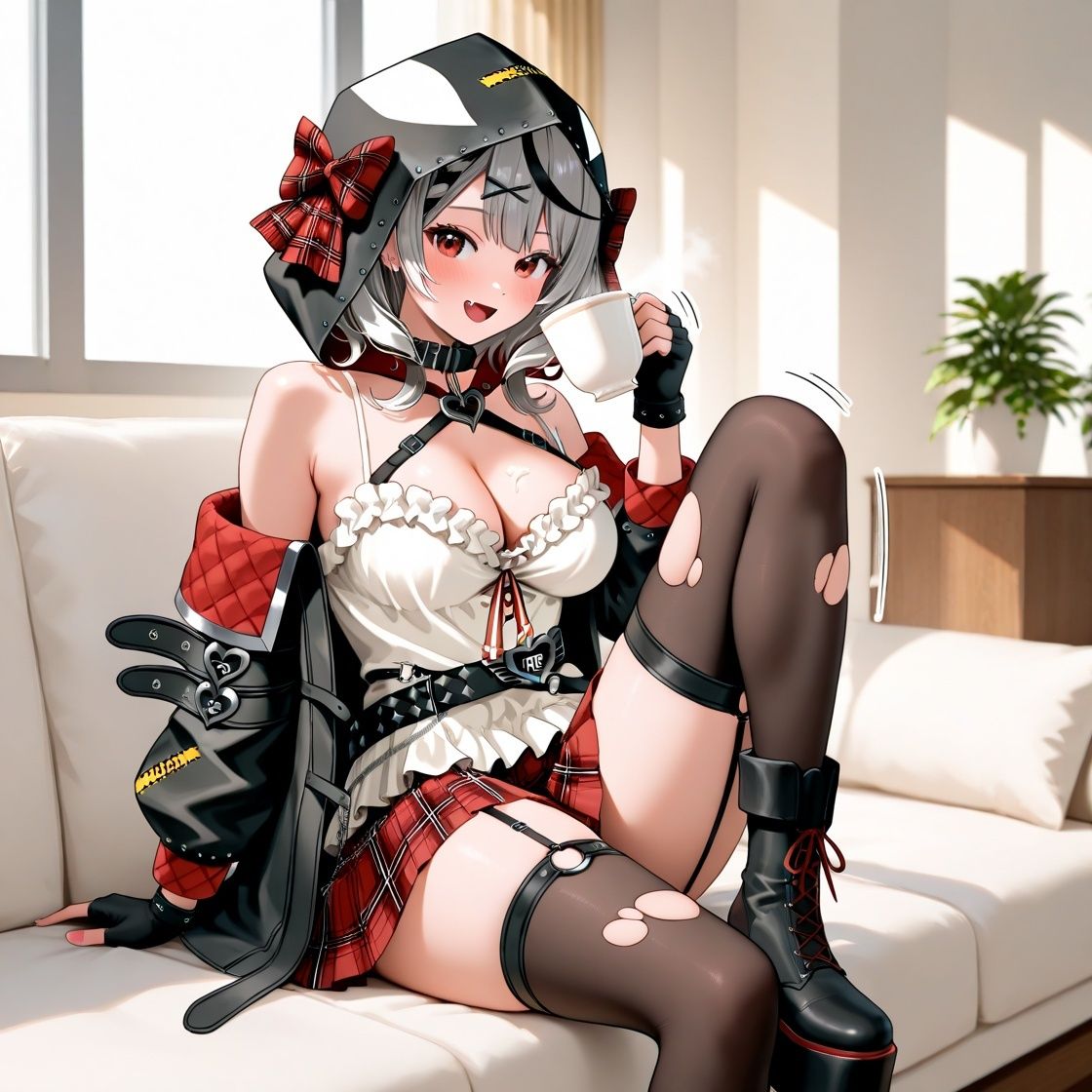 ホ〇ライブ イチャイチャ同棲 沙〇叉クロヱ サンプル3ページ目