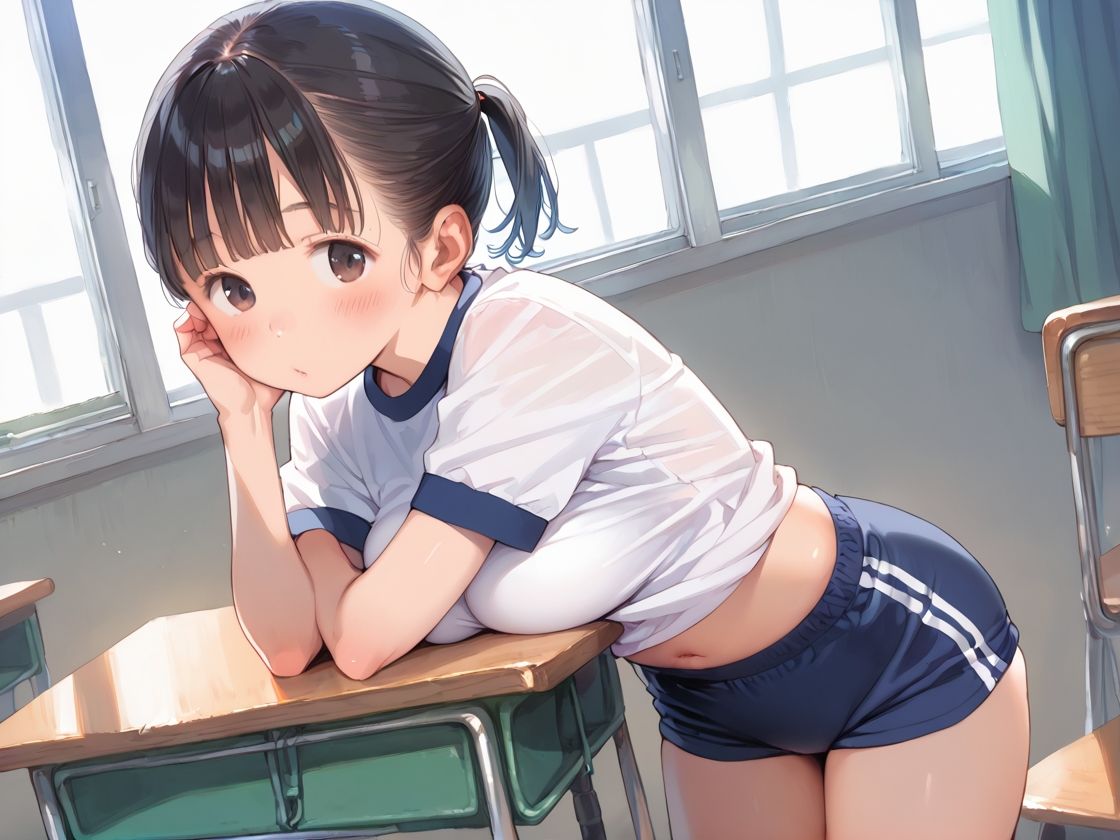 保健体育のじかん2 巨乳ロリを孕ませたい サンプル4ページ目