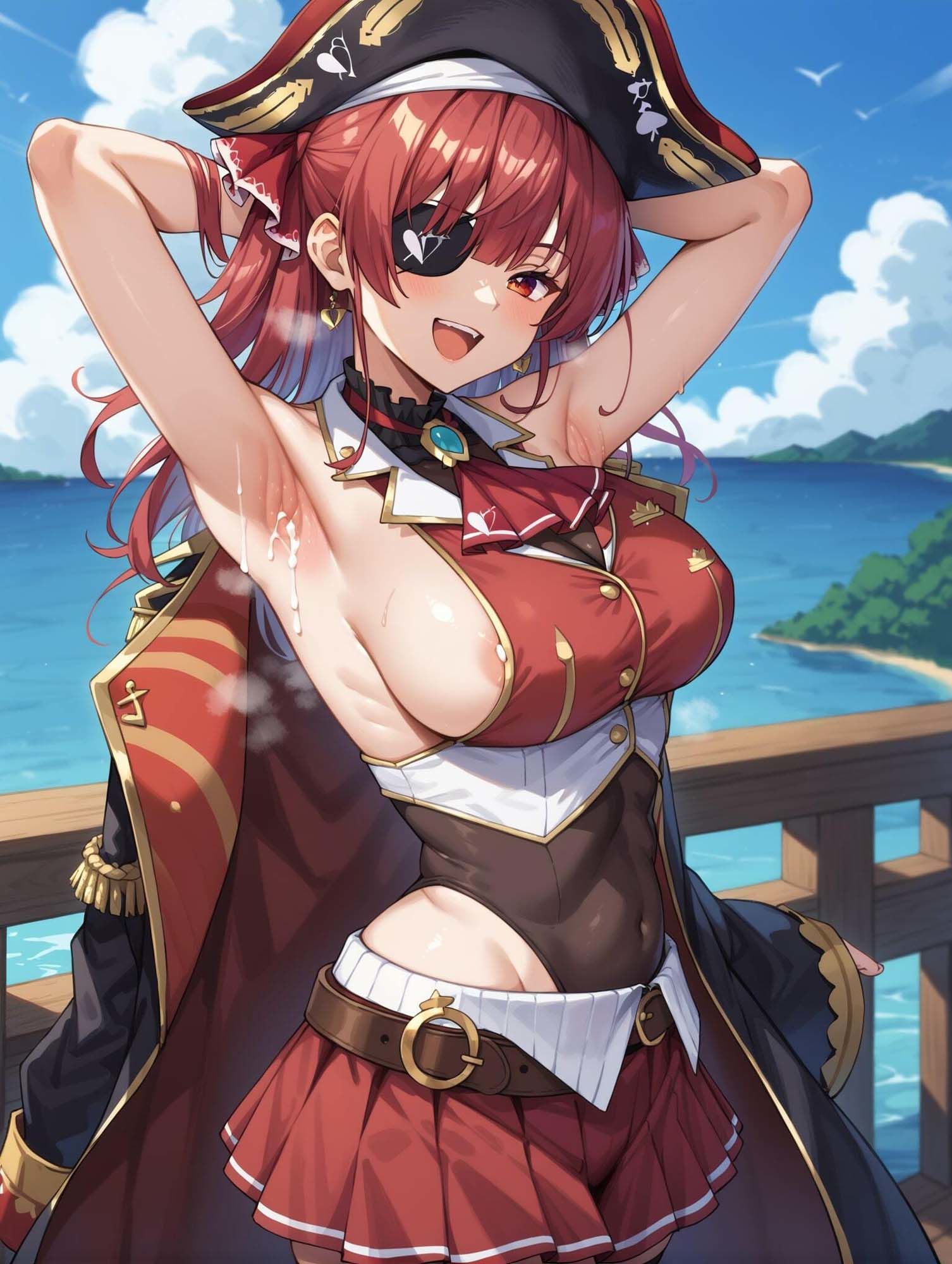 ホロライブイラストエロ画像_VTuberマリンちゃんのエッチな画像集！ サンプル3ページ目