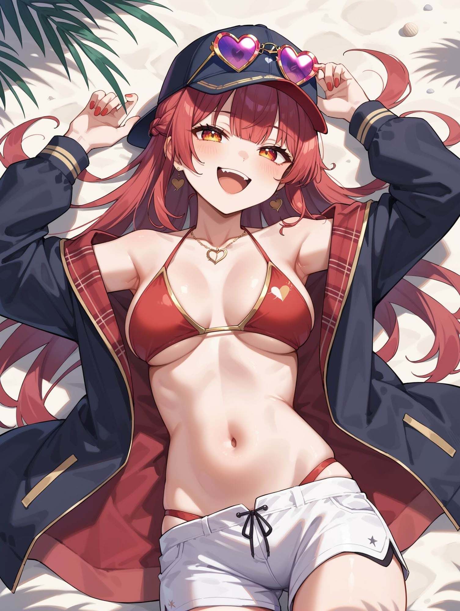 ホロライブイラストエロ画像_VTuberマリンちゃんのエッチな画像集！ サンプル4ページ目