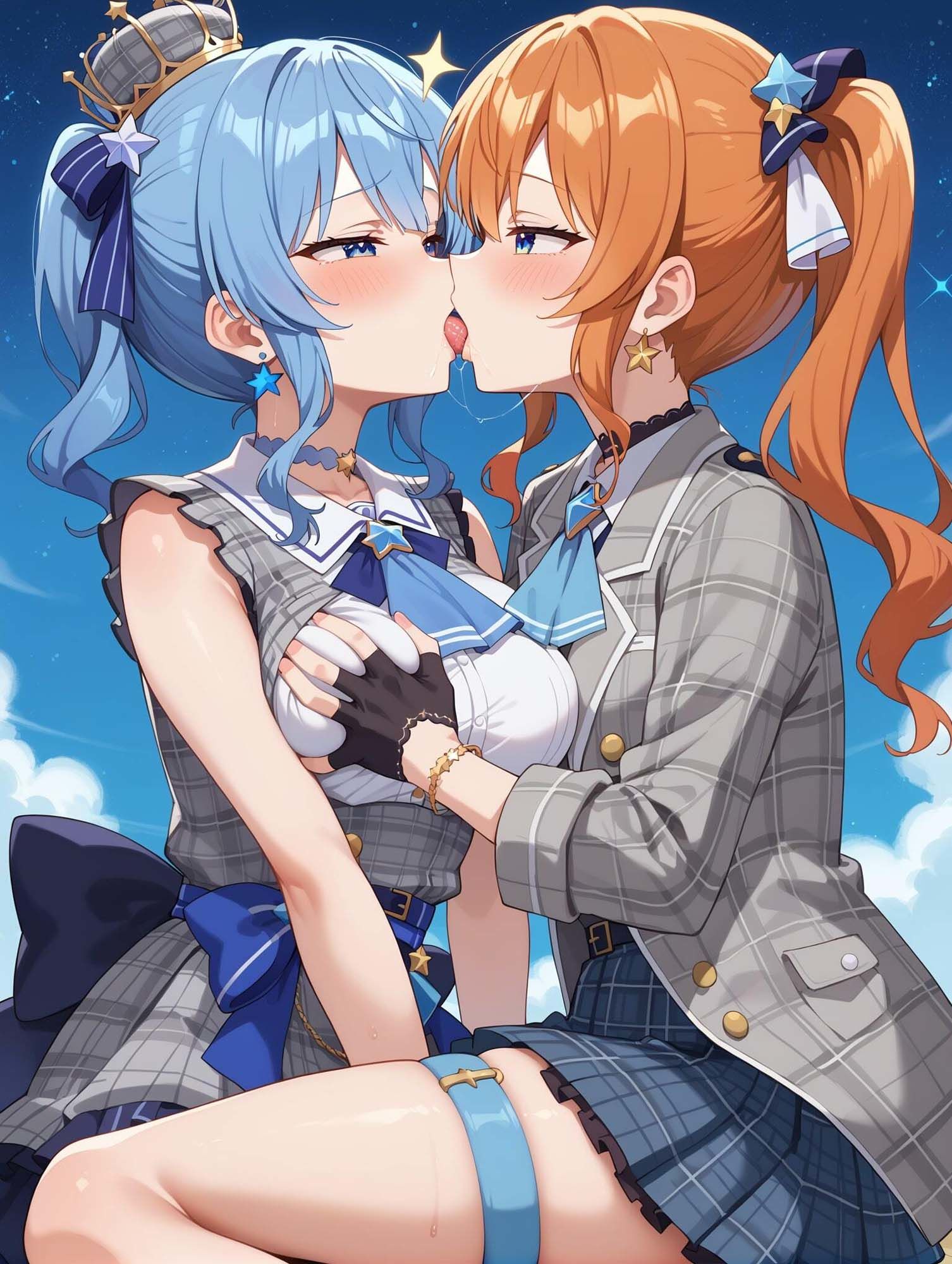ホロライブイラストエロ画像_VTuberすいせいちゃんのエッチな画像集！ サンプル1ページ目