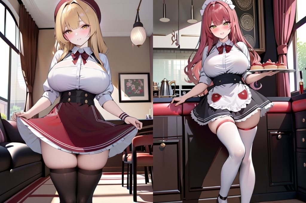 どうやら近所のファミレスの店員の乳のでかいらしい サンプル2ページ目