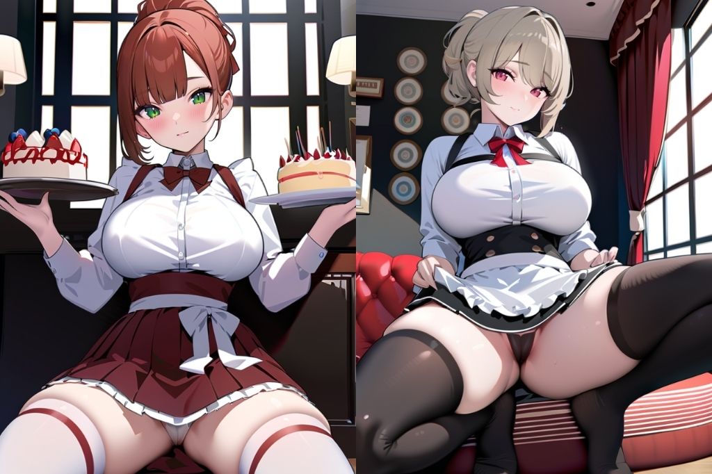 どうやら近所のファミレスの店員の乳のでかいらしい サンプル4ページ目