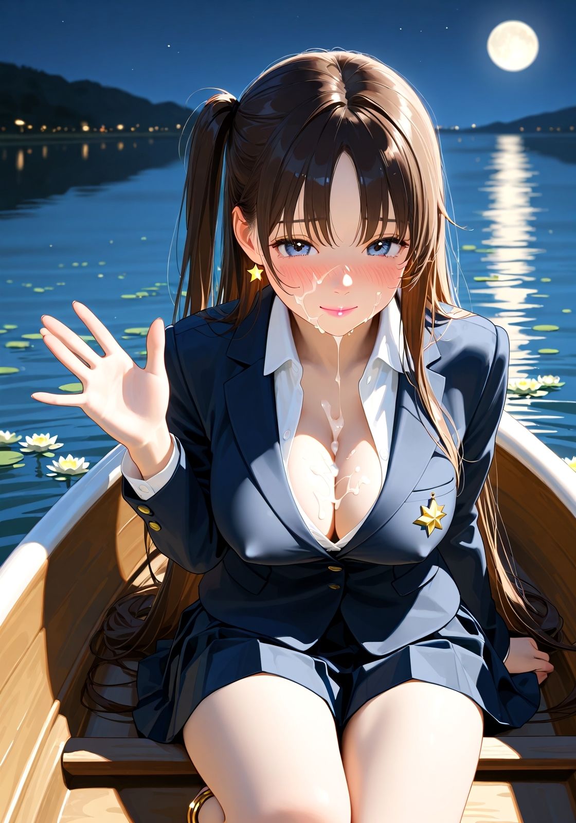 ボートでデート 〜たまにはのんびりしようか〜 サンプル5ページ目