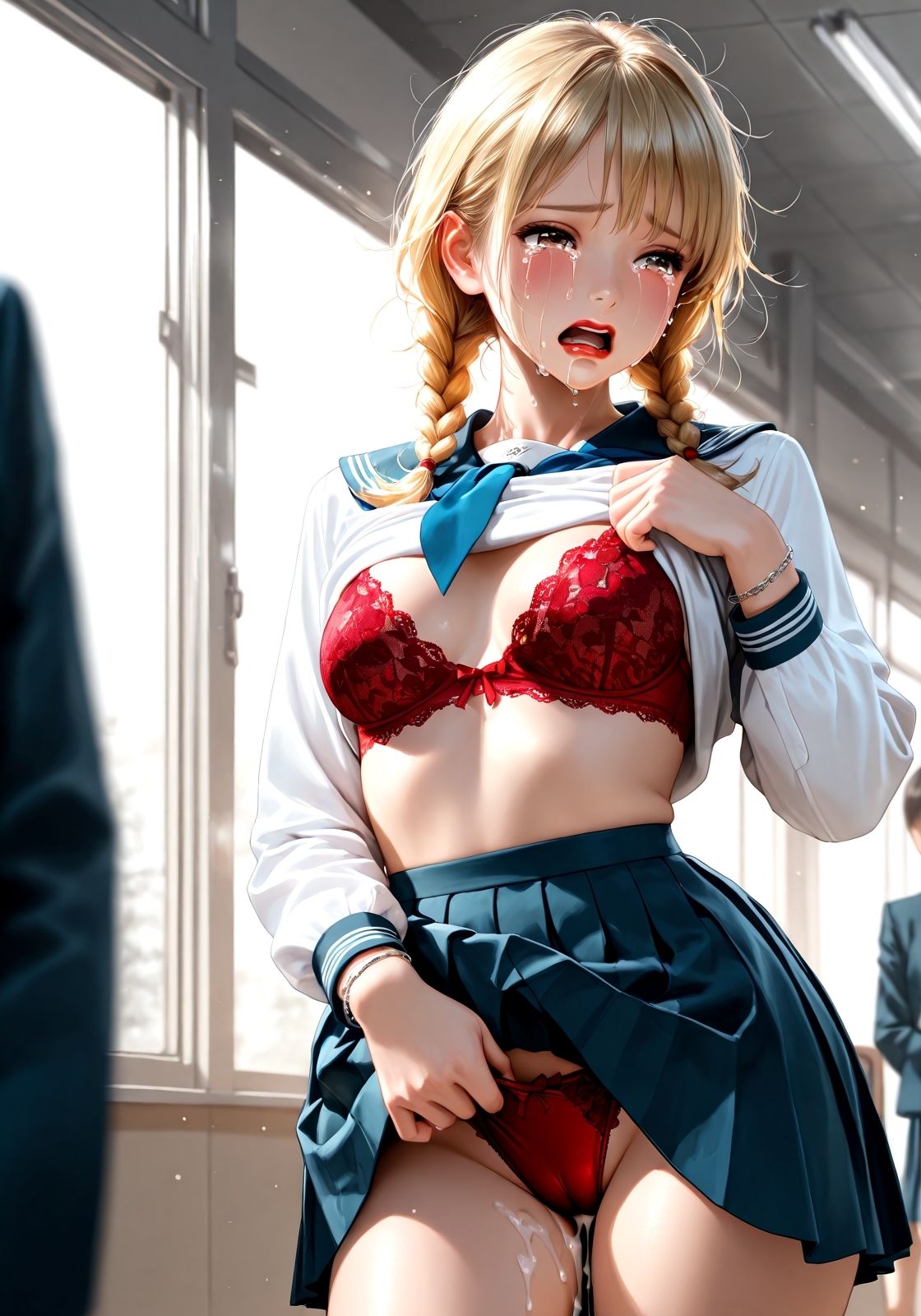 見抜きありがと 〜拭かずに帰ってね〜 サンプル1ページ目