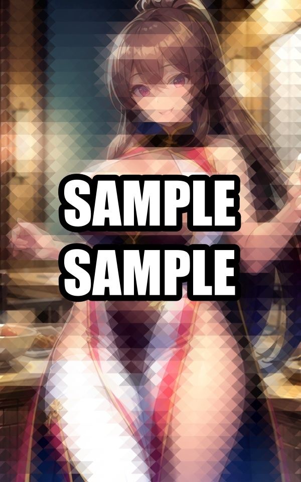 日焼けした健康的なチャイナ服美女イラスト集 サンプル7ページ目