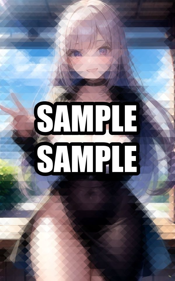 胸元あいたワンピース美女イラスト集 サンプル1ページ目