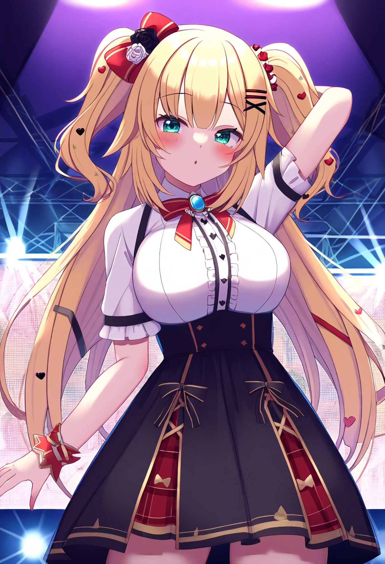 【買い切り版】バーチャル衣装故障で羞恥はあちゃま（English translation included） サンプル1ページ目