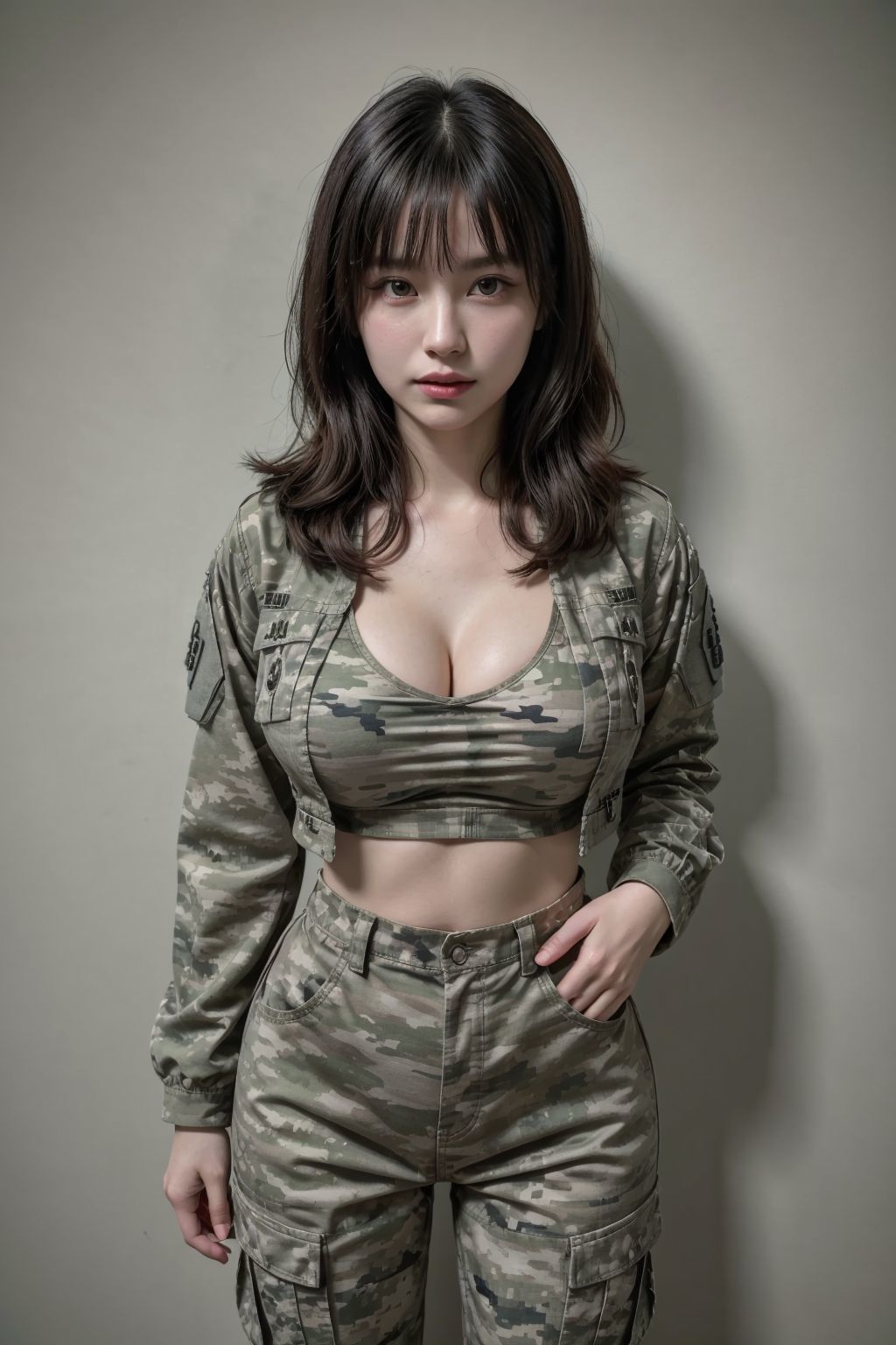 えっちな迷彩服 サンプル4ページ目