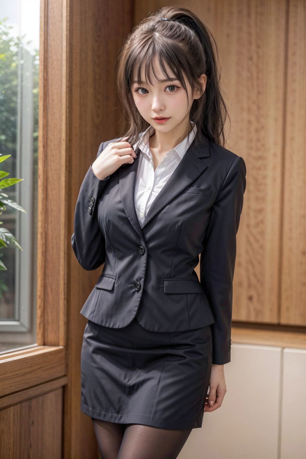 リクルートスーツを着た新入社員3 サンプル4ページ目
