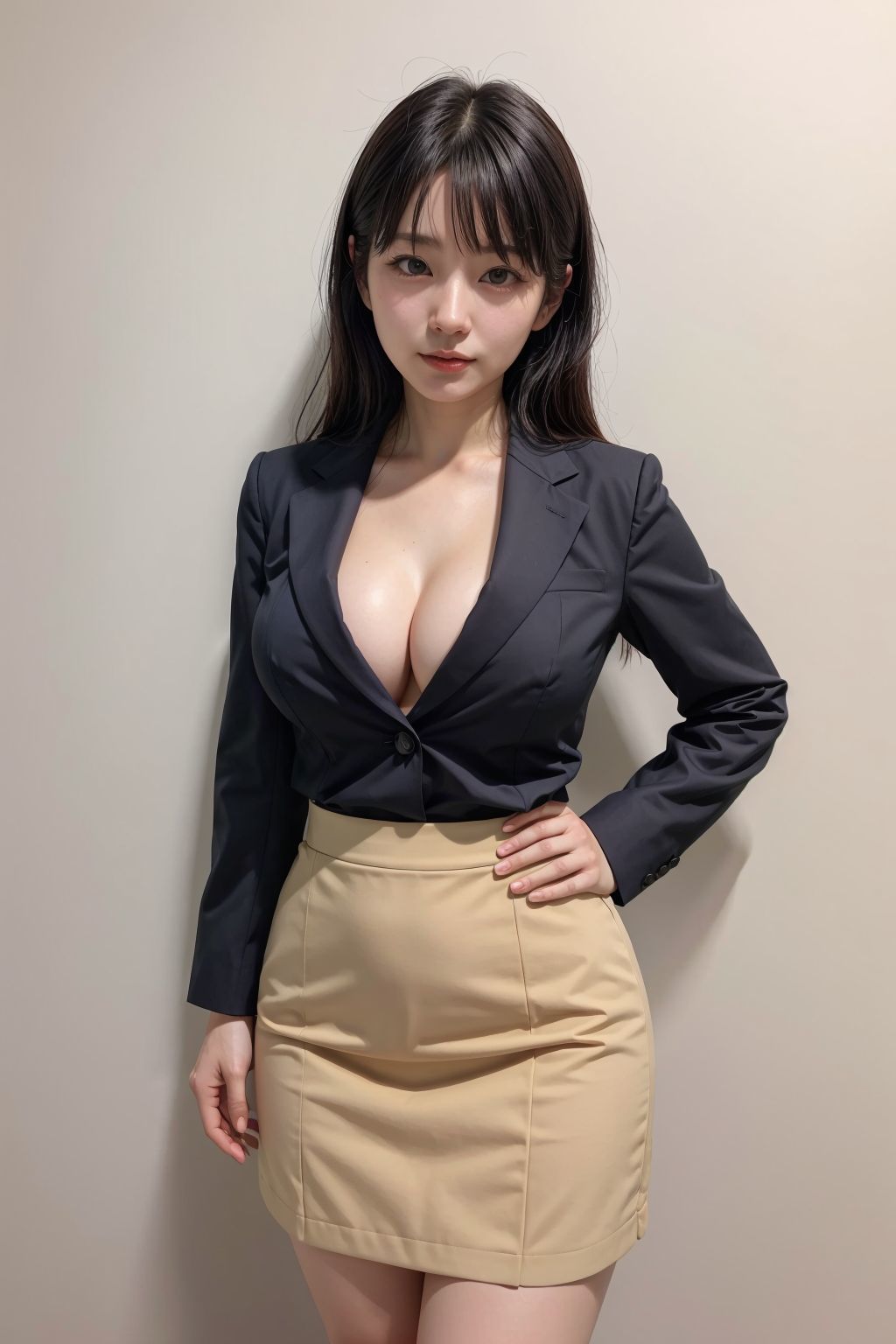 リクルートスーツを着た新入社員3 サンプル6ページ目