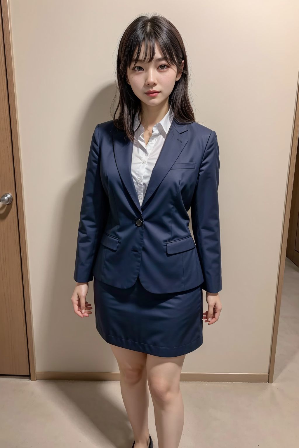 リクルートスーツを着た新入社員3 サンプル9ページ目