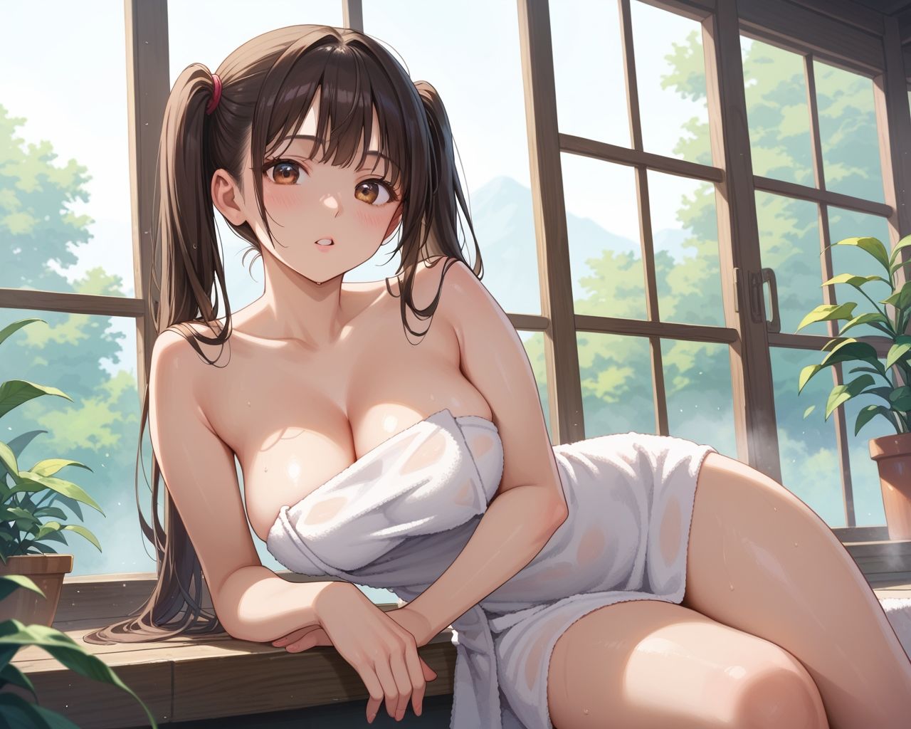 性処理学級 巨乳彼女編【制服で温泉旅行 241枚】 サンプル4ページ目