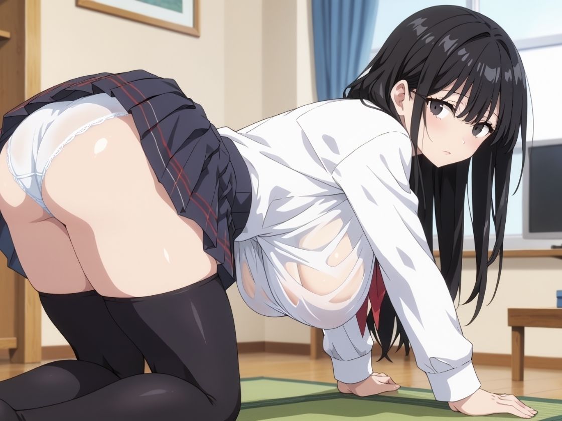 真面目な風紀委員長の裏垢ハメ撮り性指導 サンプル1ページ目