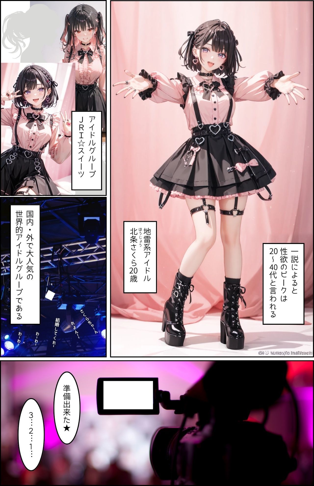 「SEX適齢期さくら」地雷系アイドルと着衣・全裸性交！ サンプル6ページ目