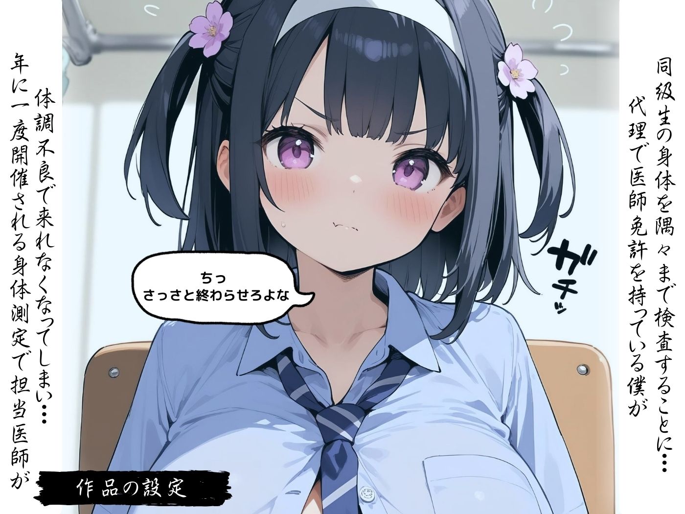 身体測定〜同級生の身体を隅々まで〜2 サンプル1ページ目
