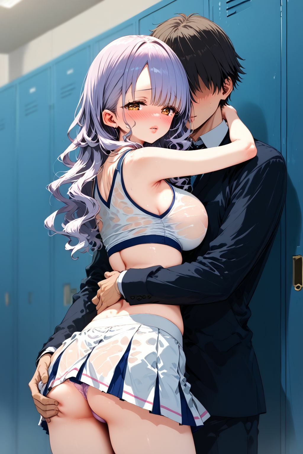 チア部 × ロッカールーム 〜チア部の応援は俺だけのため！？ 特別応援SEX！！〜 サンプル1ページ目