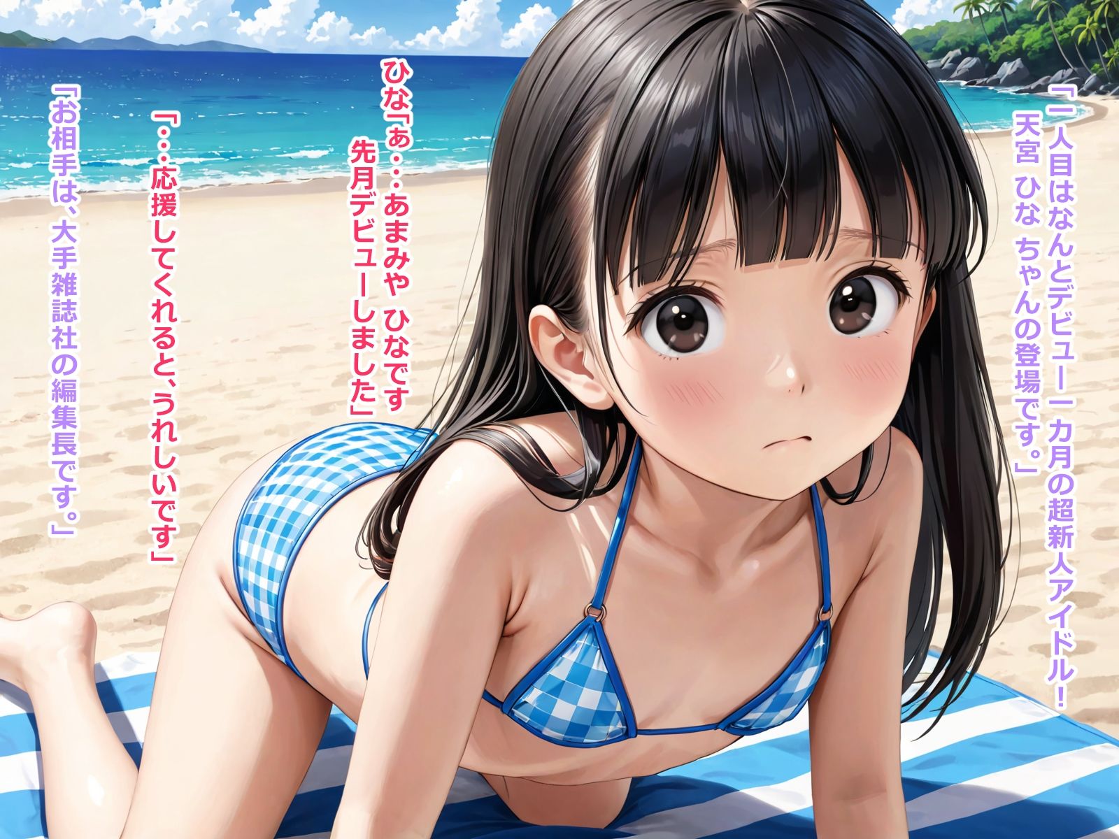 実況！〇上納会 〜アイドル達は上納される〜リポーターも？ サンプル3ページ目