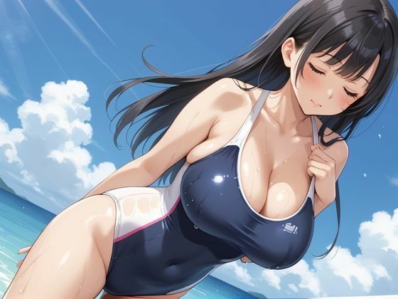 妹のスク水がエロすぎて本気セックスした話 サンプル1ページ目