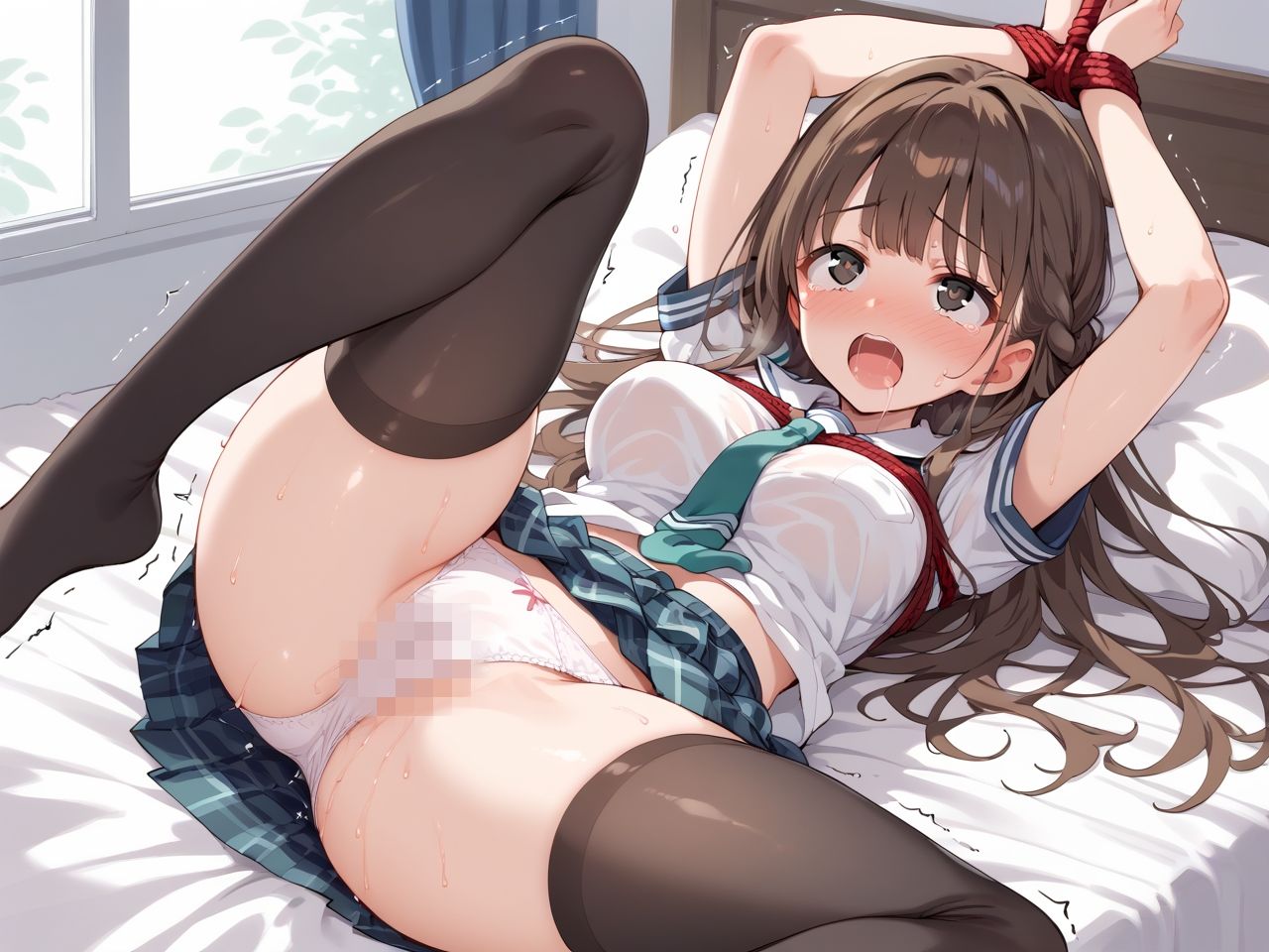 幼なじみを敏感即イキマゾペットに育成してみた サンプル3ページ目