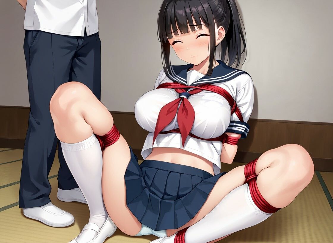 調教 〜爆乳女子校生編〜 サンプル3ページ目