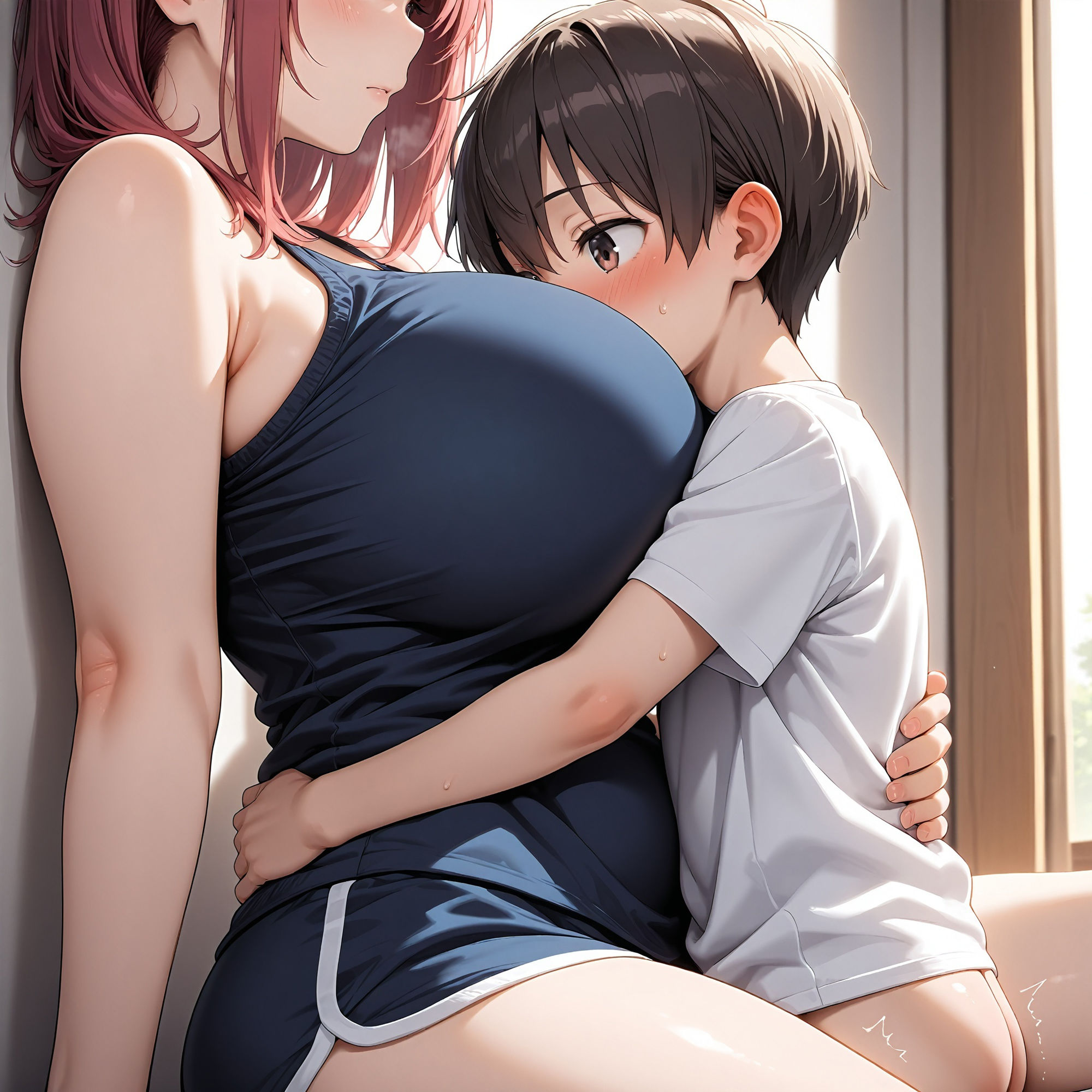 でかいお姉さんに埋もれるやつ 彩りMix サンプル6ページ目
