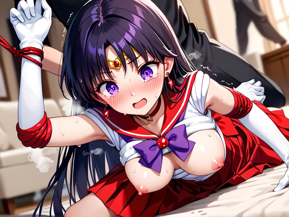 呪いで体の主導権を奪われ無理矢理SEXされるセーラーマーズ サンプル4ページ目