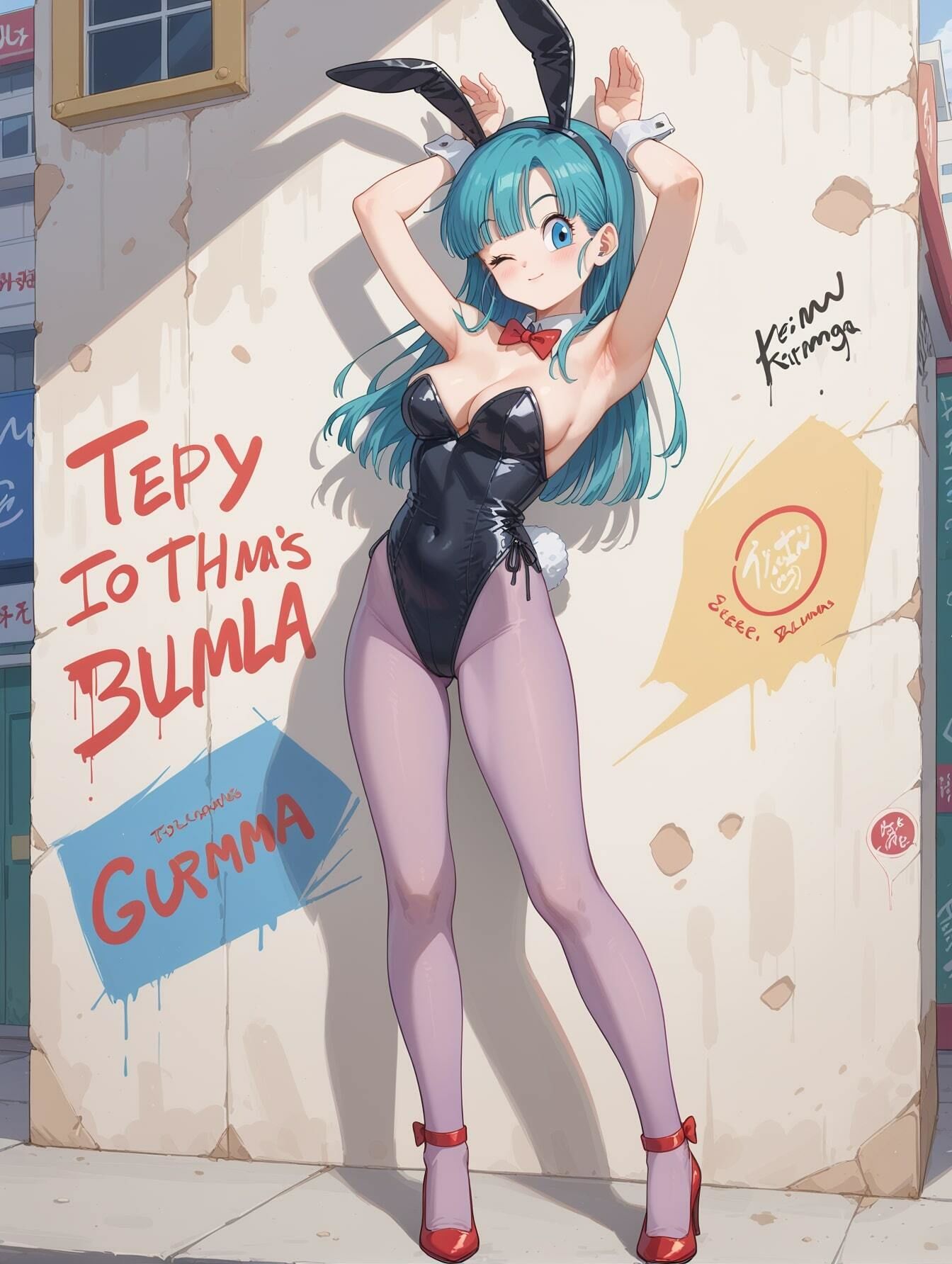 ドラゴンボールイラストエロ画像_メインヒロインでお色気担当なブルマちゃんのエッチな画像集！ サンプル6ページ目