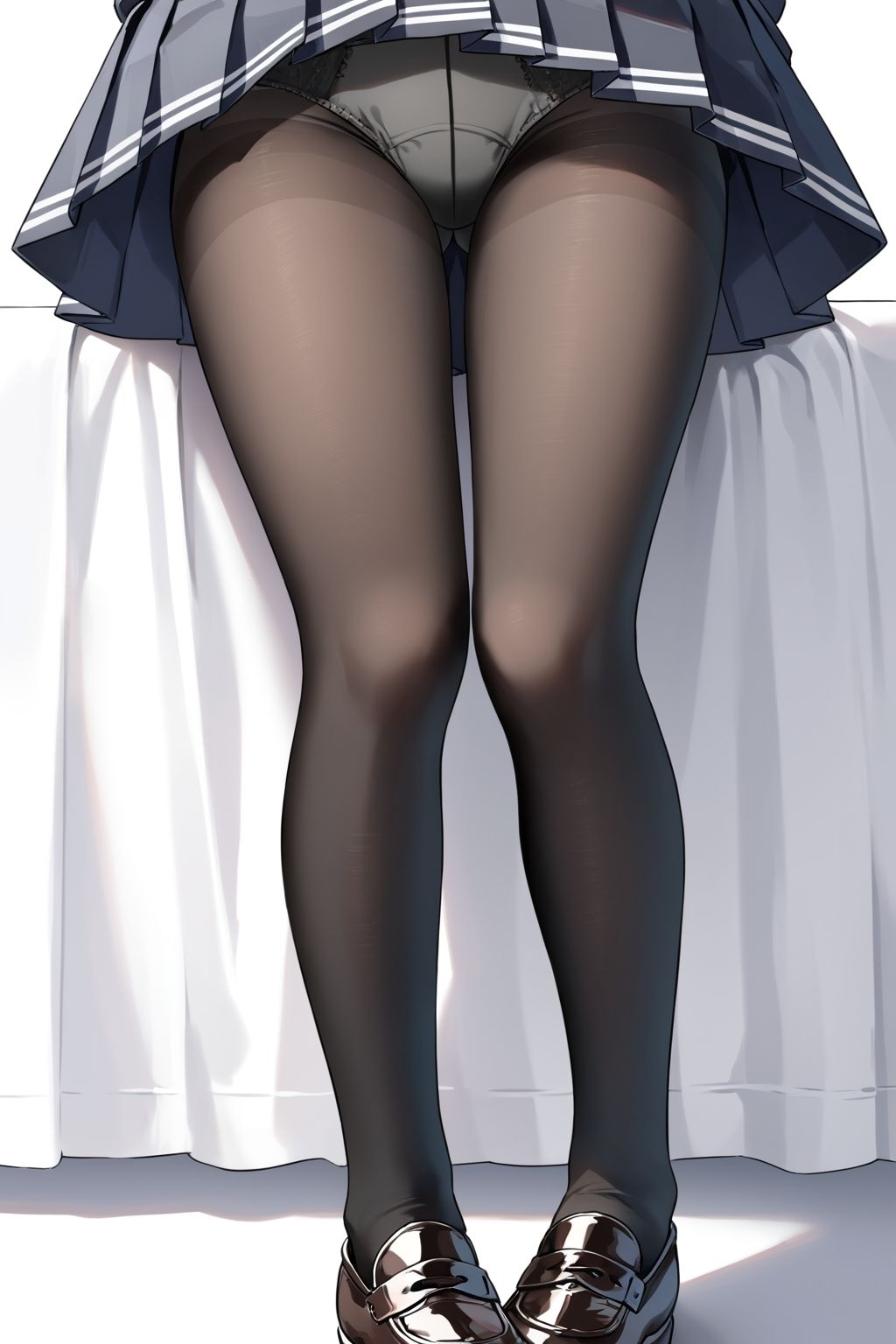【続編2】 女友達にお金を払って、黒タイツおパンティーをみせてもらった【500枚】 サンプル10ページ目