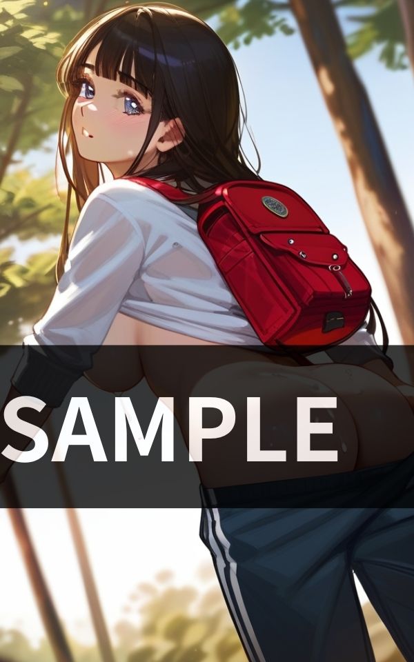 出会った山ガールの お尻に発射 サンプル1ページ目