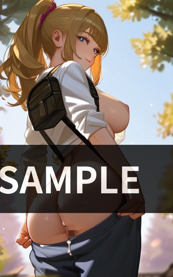 出会った山ガールの お尻に発射 サンプル3ページ目