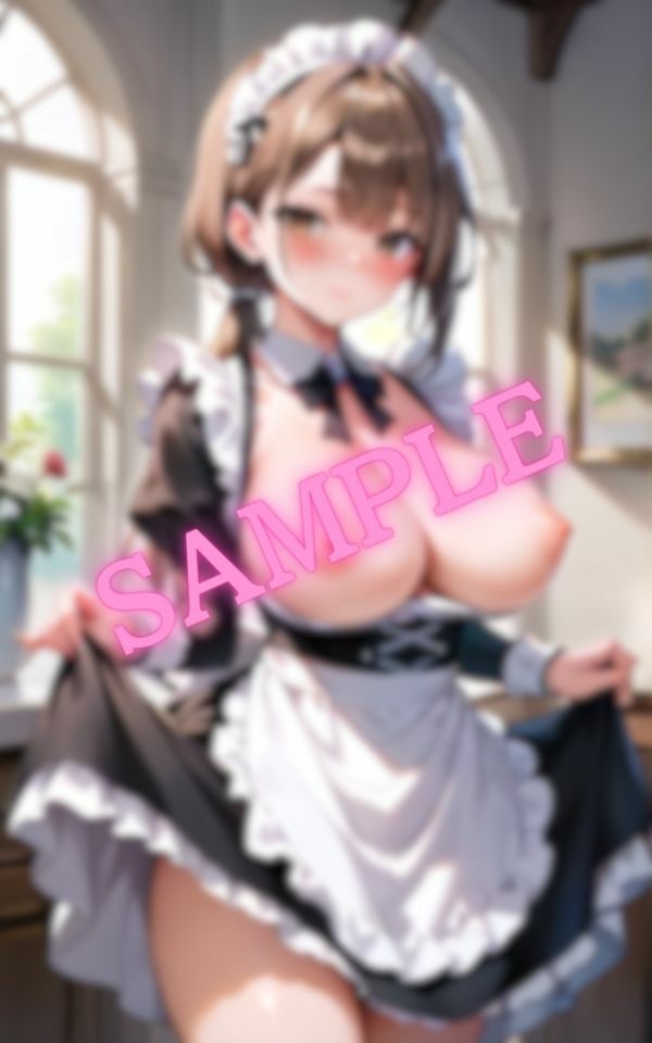 ご主人様…私の穴を使ってください…【巨乳とパイパンで勃起させてくれる有能メイド】 サンプル5ページ目