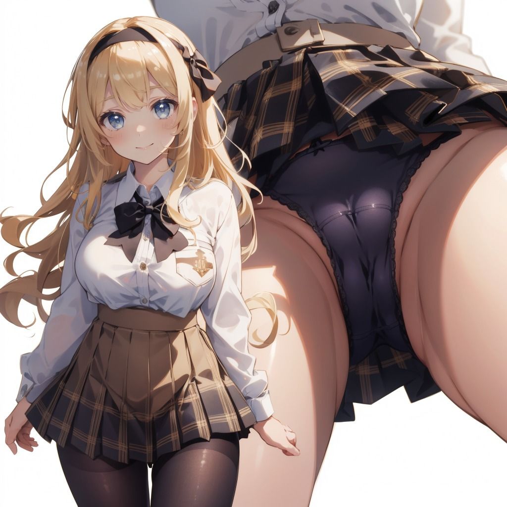 金髪お嬢様のえちえちおパンツ盗撮アングル Vol.1＋Vol.2 サンプル2ページ目