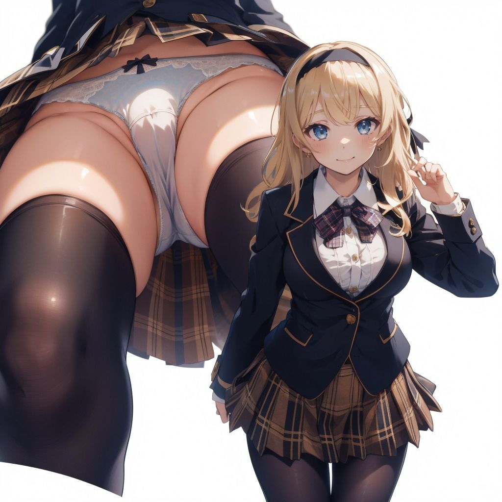 金髪お嬢様のえちえちおパンツ盗撮アングル Vol.1＋Vol.2 サンプル3ページ目