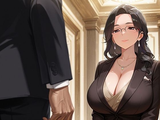人妻寝取り倶楽部 人妻巨乳秘書 サンプル1ページ目
