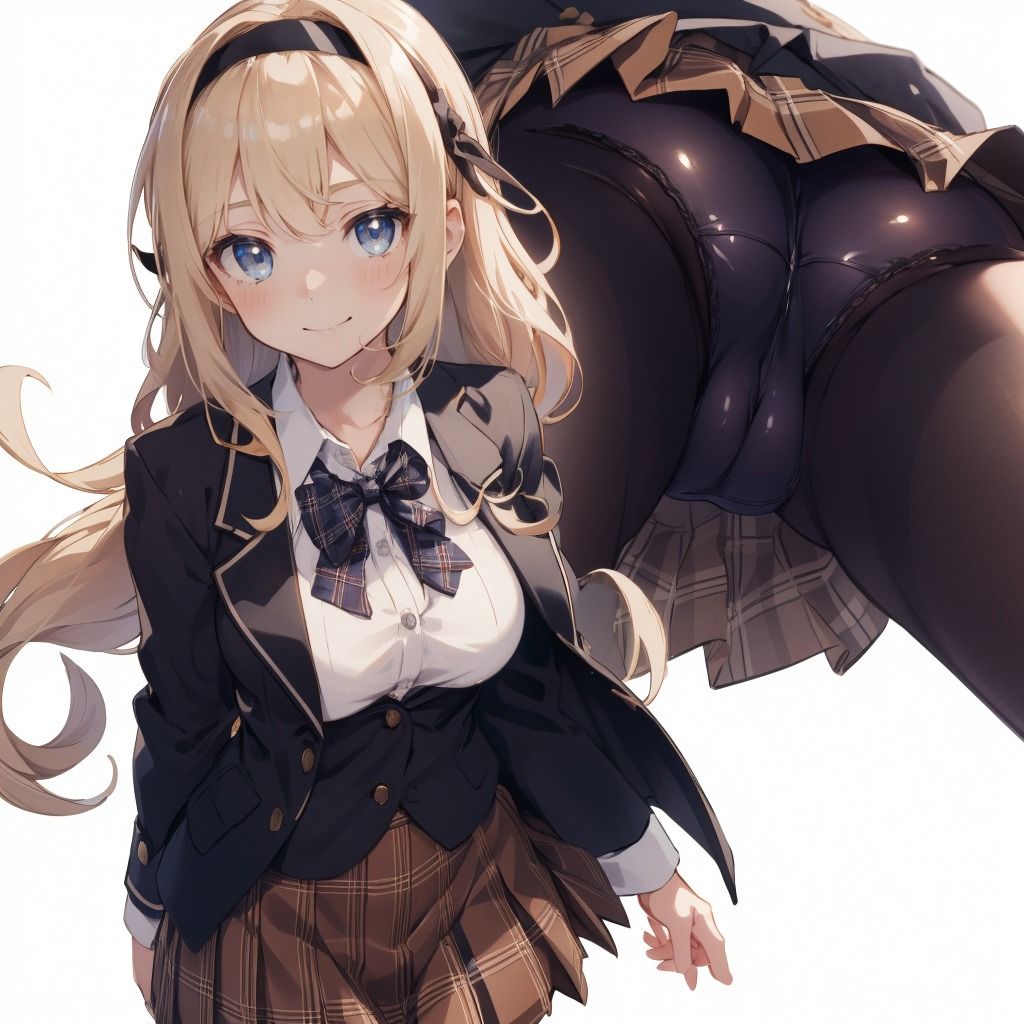 金髪お嬢様のえちえちおパンツ盗撮アングル お尻編 Vol.1＋Vol.2 サンプル1ページ目