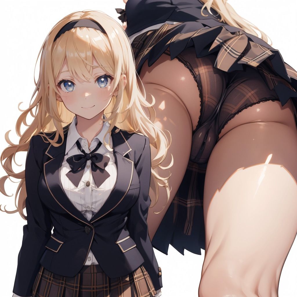 金髪お嬢様のえちえちおパンツ盗撮アングル お尻編 Vol.1＋Vol.2 サンプル2ページ目