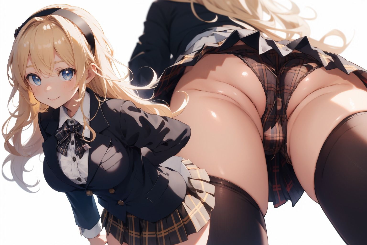 金髪お嬢様のえちえちおパンツ盗撮アングル お尻編 Vol.1＋Vol.2 サンプル6ページ目