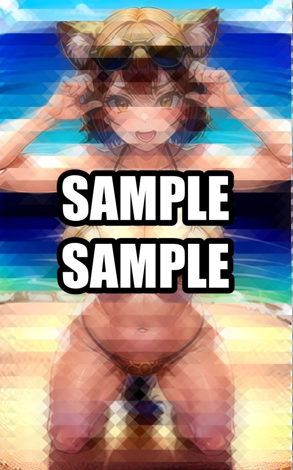 ケモミミ美女のヒョウ柄ビキニ サンプル8ページ目