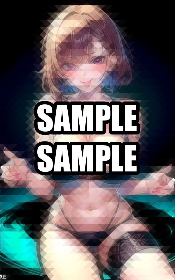 舌だし下着美女イラスト集 サンプル2ページ目
