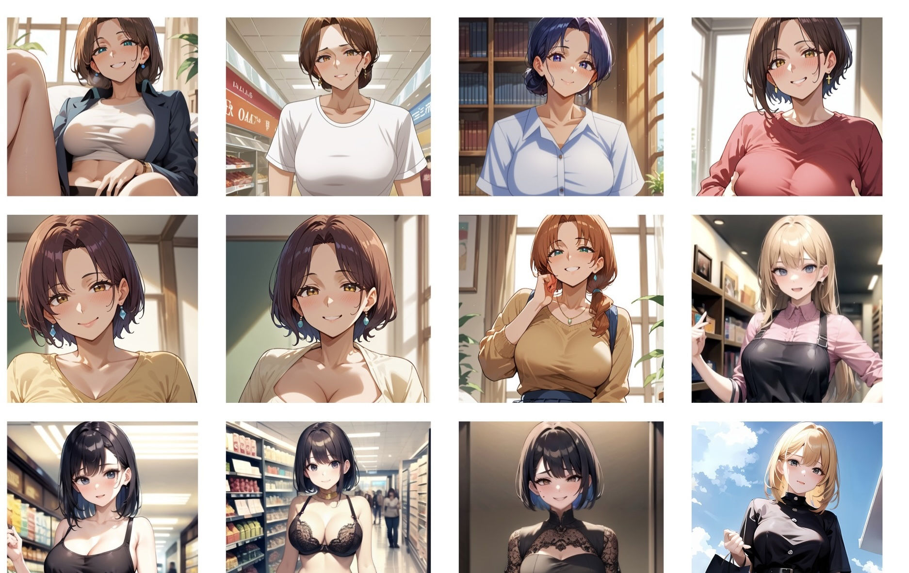 脱がされ少女 色んな女の子編01 サンプル8ページ目