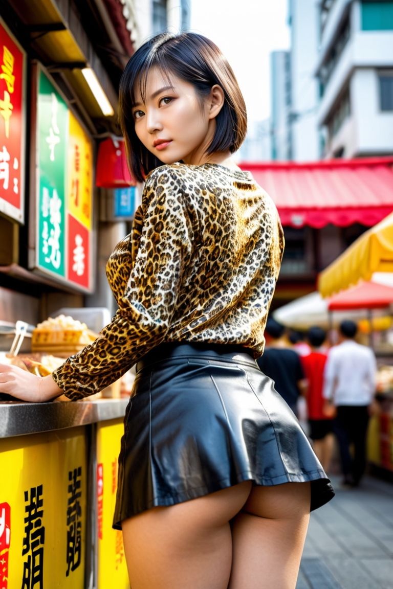 なんかエロいよね？ショートカットの巨乳従妹がミニスカ生脚散歩だってさ サンプル1ページ目