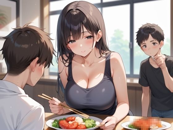 若者の肉棒に沼った欲求不満なシングルマザー サンプル1ページ目