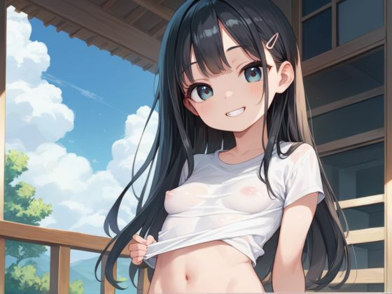 つるぺたなお隣さんが誘惑してきたので中出ししてみた サンプル1ページ目