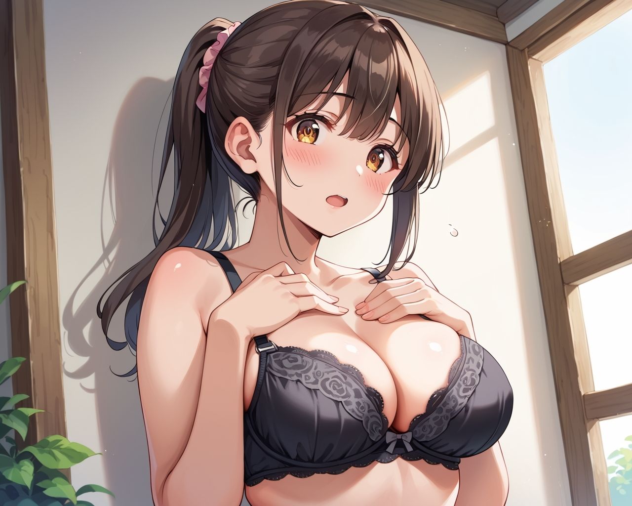 クラス1の巨乳ちゃんを乱交パーティでイかせてみた サンプル1ページ目