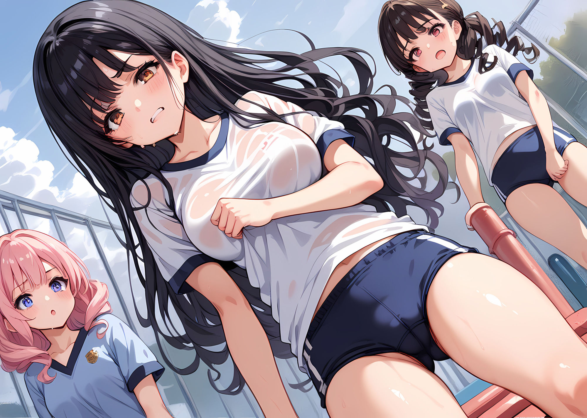 体操服でエッチ3 サンプル1ページ目