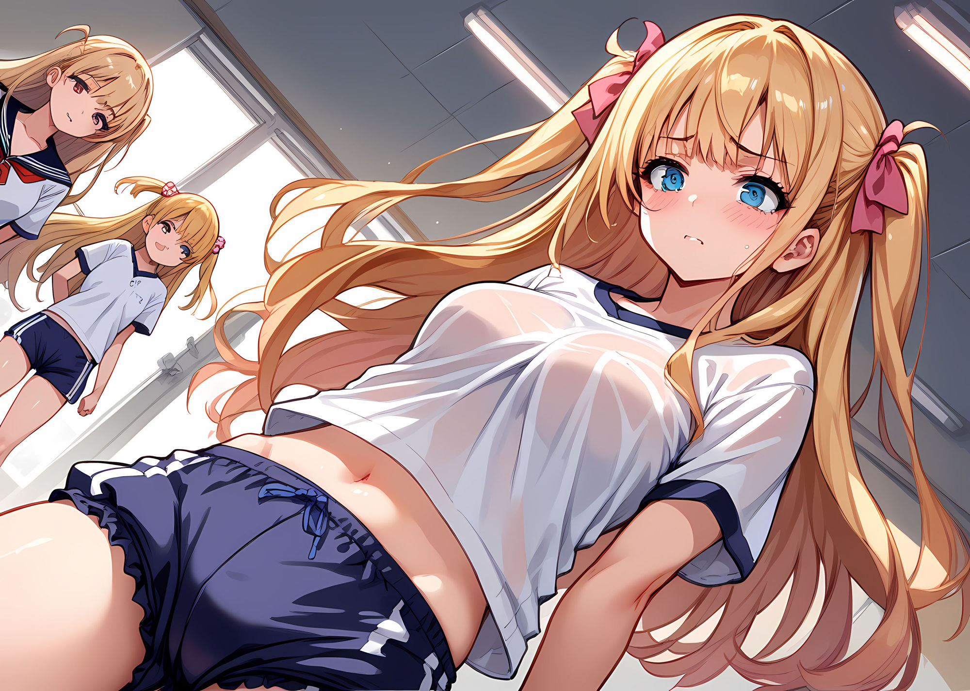 体操服でエッチ3 サンプル2ページ目